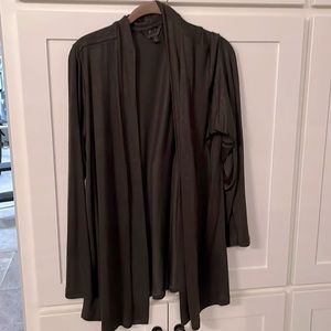 Olive green sweater.